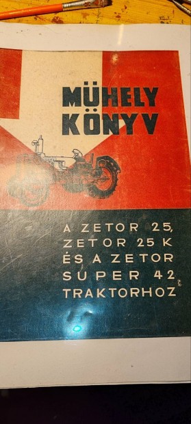 K 25 zetor mhely knyvek 