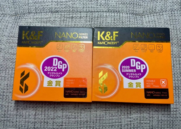 K&F Nano Series ND szrk 82mm s 77mm