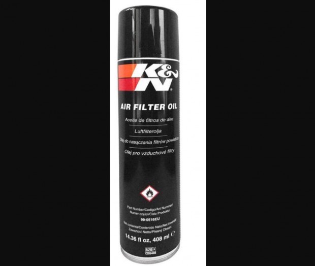 K&N légszűrő gyári olaj olajozó spray bontatlan 408ml