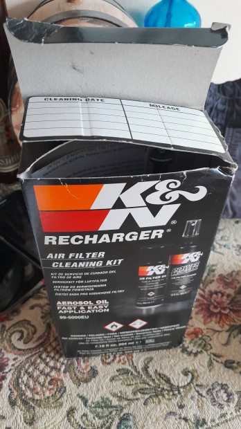 K&N leveg szr tisztt szett 