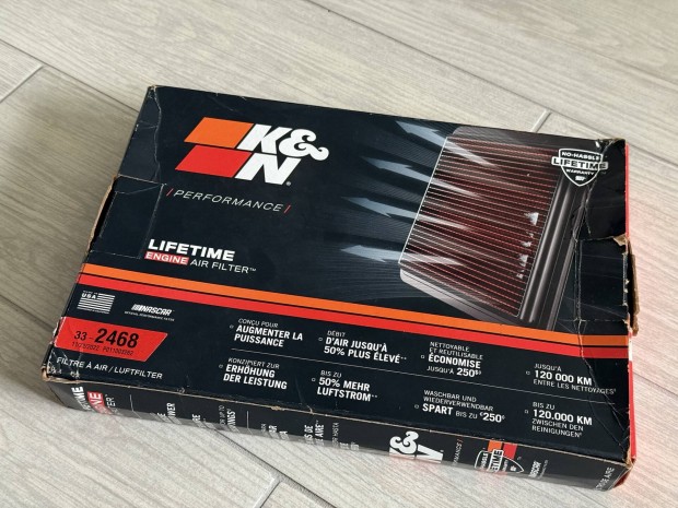 K&N sport levegőszűrő Honda Civic