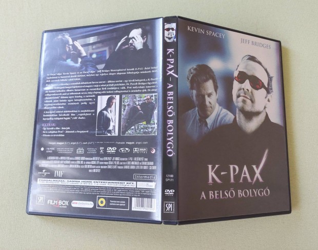 K-PAX A bels bolyg eredeti DVD kivl Kevin Spacey Budapest