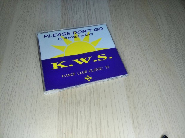 K.W.S. - Please Don't Go / Maxi CD 1992