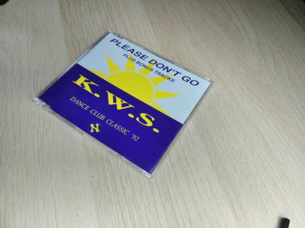 K.W.S. - Please Don't Go / Maxi CD 1992