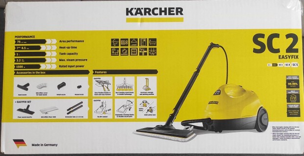 Kärcher SC. 2. Easyfix gőztisztító