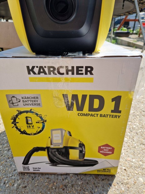 Krcher WD 1 Compact Battery Akkumultoros szraz-nedves porszv j