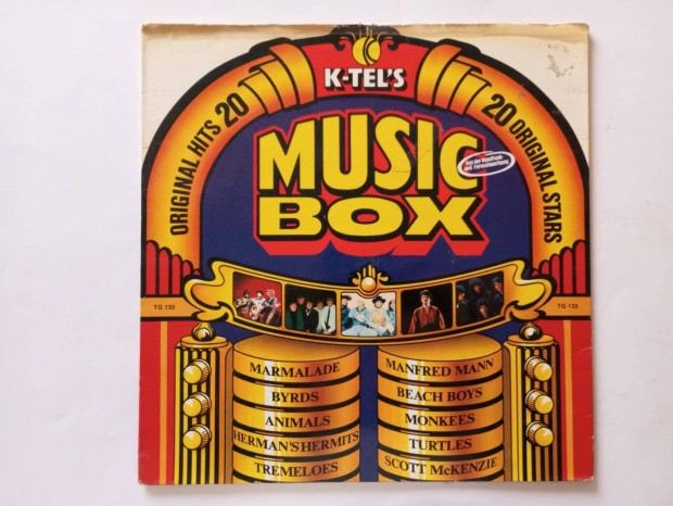 K-tel's Music Box - Original Hits 20 (hanglemez)
