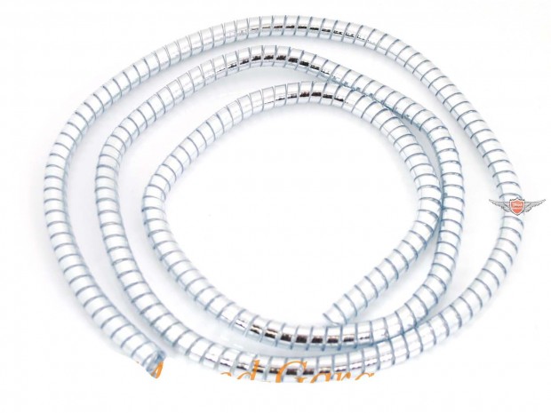 Kábelburkolat D=11mm króm motorkerékpárhoz, mopedhez