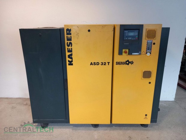 Kaeser ASD32T csavarkompresszor 18,5kw  3,9m3/perc + htveszrt