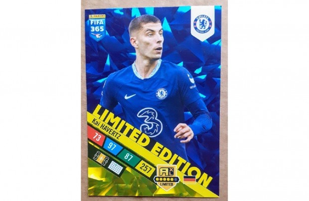 Kai Havertz Chelsea Limited focis krtya Panini FIFA 365 2023