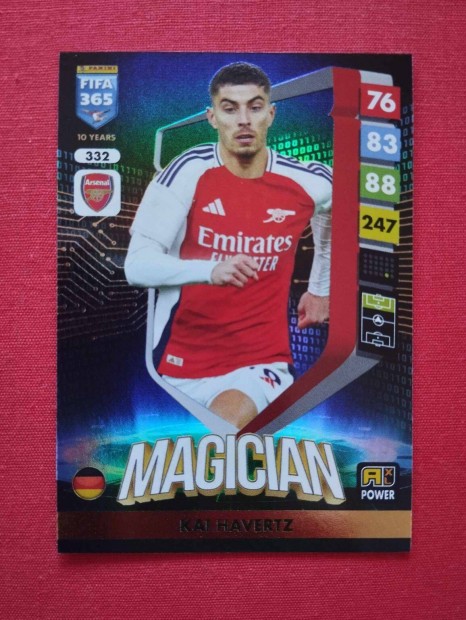 Kai Havertz (Arsenal) FIFA 365 2025 Power Magician focis krtya