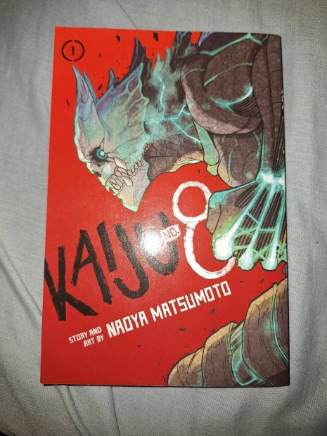 Kaiju no.8 angol nyelv manga