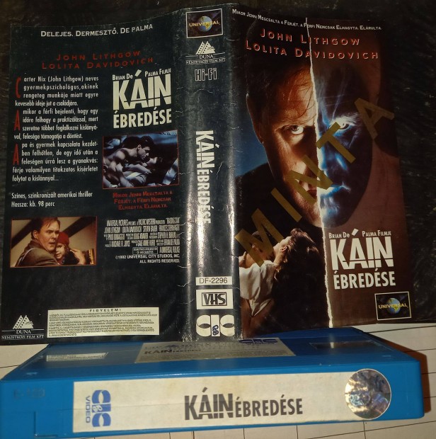 Kin bredse - thriller VHS - John Ligthow