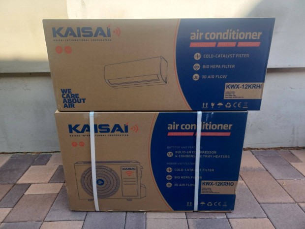 Kaisai Fly 3,5 kW klma szett R32 | Csepptlca fts | WiFi