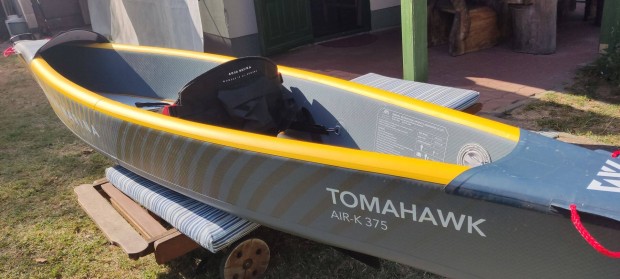 Kajak Tomahawk Air-K 375 egyszemlyes felfjhat nyrvgi akci