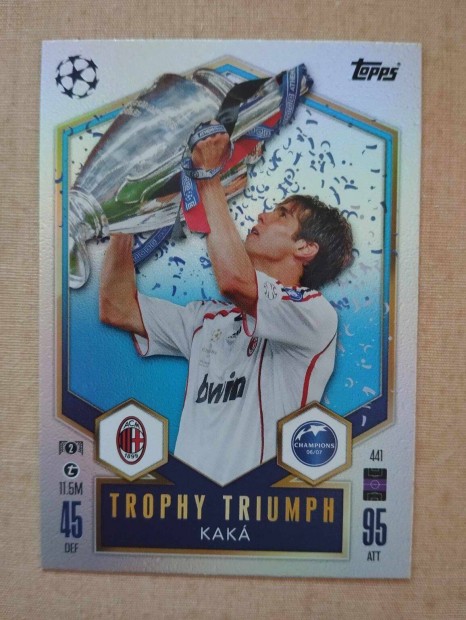 Kak (AC Milan) Trophy Triumph BL 2024/25 focis krtya