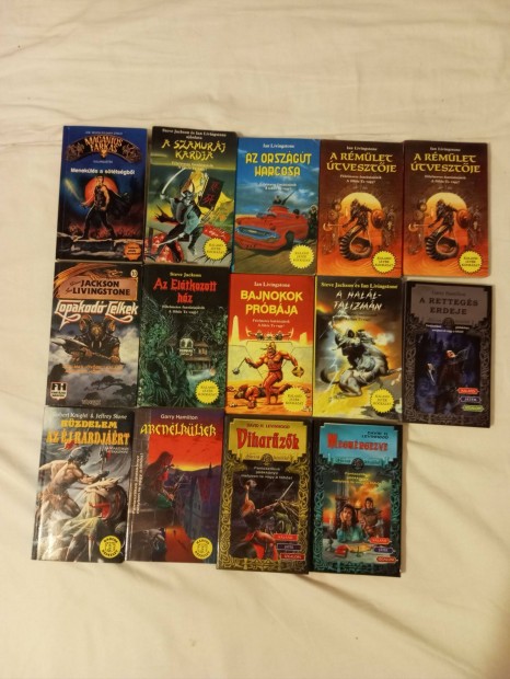 Kaland Jtk Kockzat Harcos Kpzelet Ian Livingstone Steve Jackson