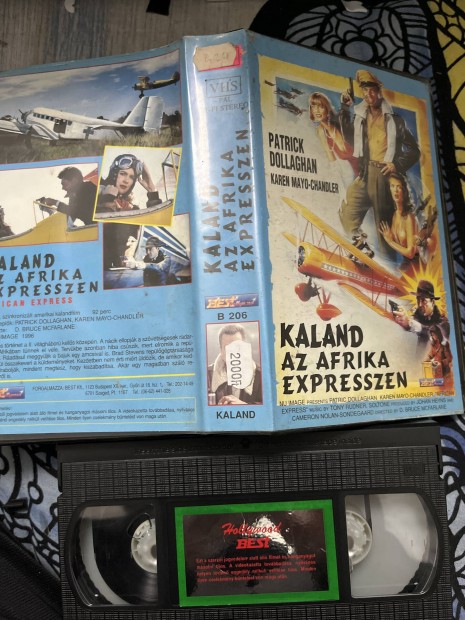 Kaland az afrika expresszen vhs 