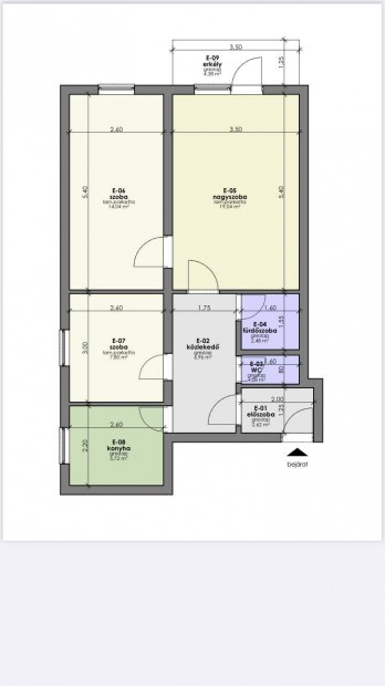 Kalevala s�t�nyon 1+2 szob�s lak�s elad�