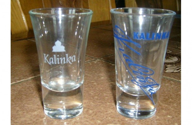 Kalinka Vodka rövid italos pohár 6 db - Új