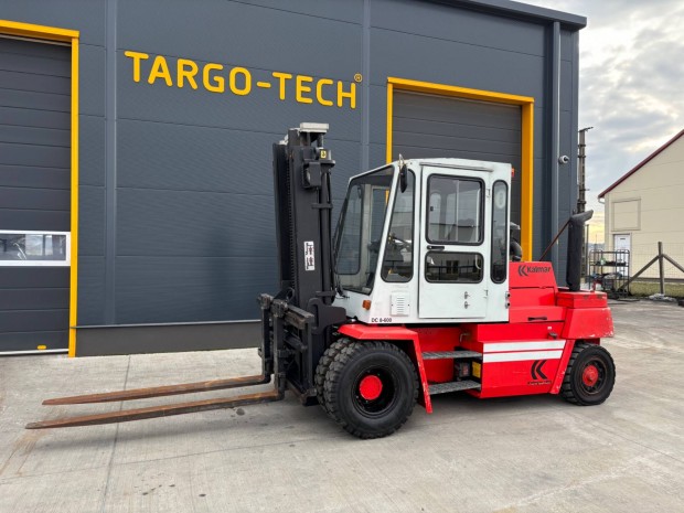 Kalmar 8 tonns dzel targonca 6621 zemrval!!