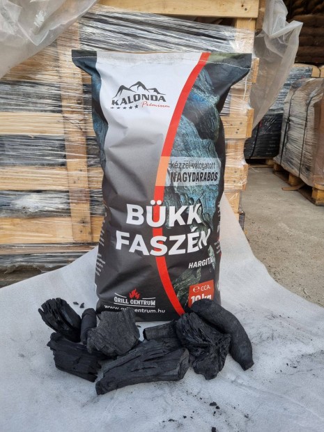 Kalonda prémium az igazi kézzel válogatott Hargitai bükk faszén 1190ft