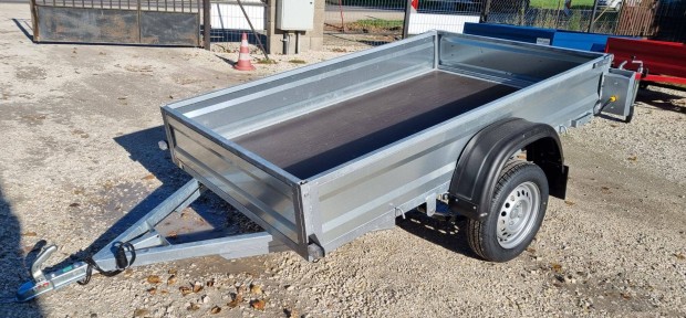 Kalydi Új 130x220 Horganyzott Nyitott Utánfutó 750kg