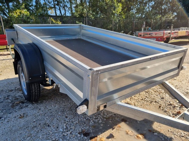 Kalydi Új 130x220 Horganyzott Nyitott Utánfutó 750kg