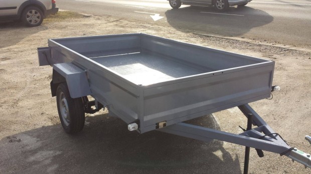 Kalydi Új 140x250cm Festett Nyitott Utánfutó 750kg