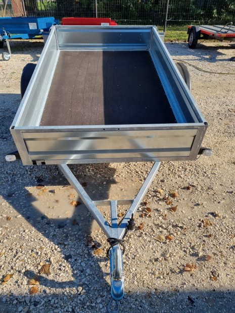 Kalydi Új 140x250cm Horganyzott Nyitott Utánfutó 750kg
