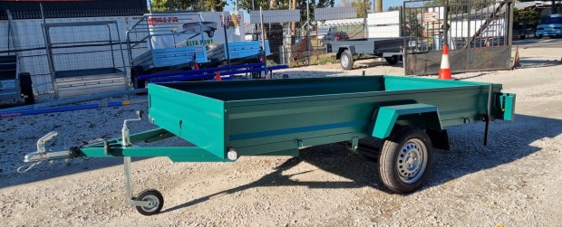 Kalydi Új 150x300 Festett Nyitott Utánfutó 750kg