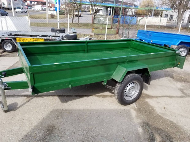 Kalydi Új 180x340cm Festett Nyitott Utánfutó 750kg