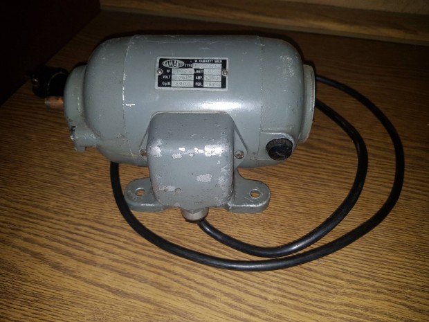 Kamaryt 220 V 3000 ford/perc hibatlan villanymotor 