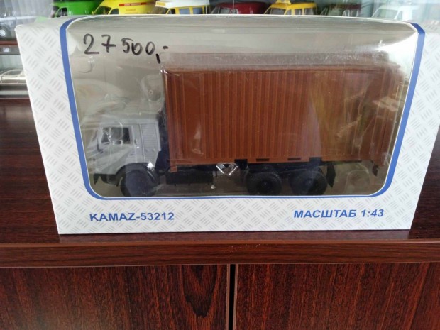 Kamaz 53212 kontejneres kisauto modell 1/43 Elad