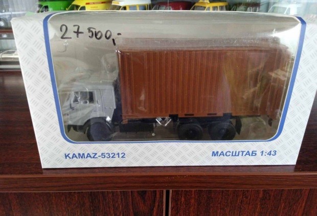 Kamaz 53212 kontejneres kisauto modell 1/43 Elad