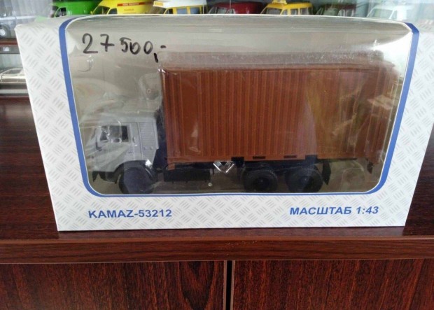 Kamaz 53212 kontejneres kisauto modell 1/43 Elad