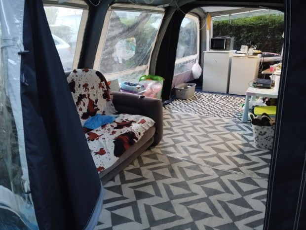 Kampa 390 Air Pro Plus LH felfújható lakókocsi és lakóautó elősátor