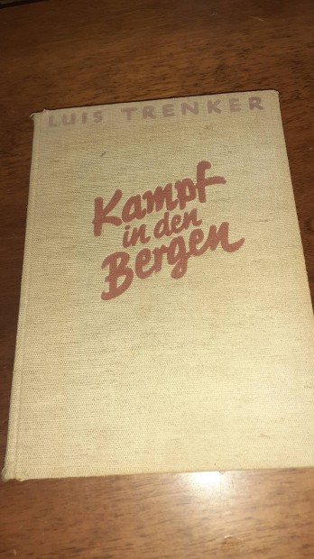 Kampf in den Bergen Trenken 1931 