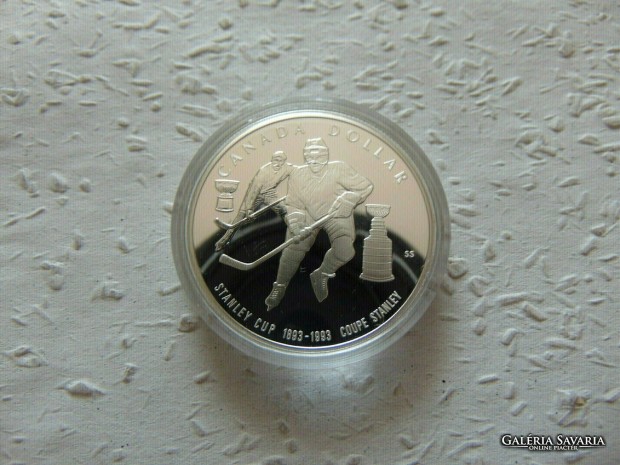 Kanada 1 dollr 1993 PP 925 s ezst 25.17 gramm Zrt kapszulban