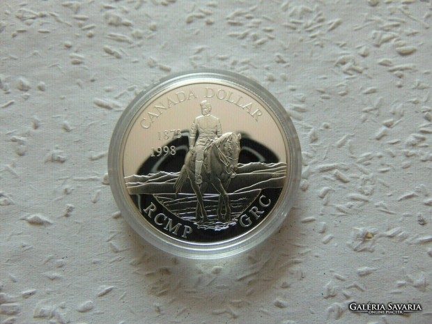Kanada 1 dollr 1998 PP 925 s ezst 25.17 gramm Zrt kapszulban