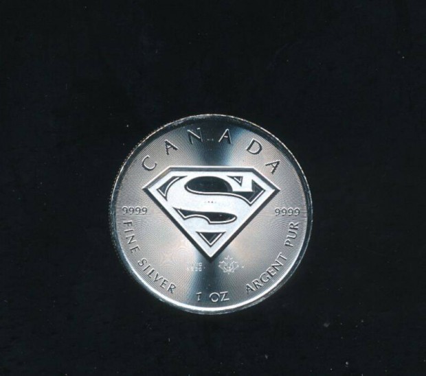 Kanada 1 uncia ezst 2016, Superman