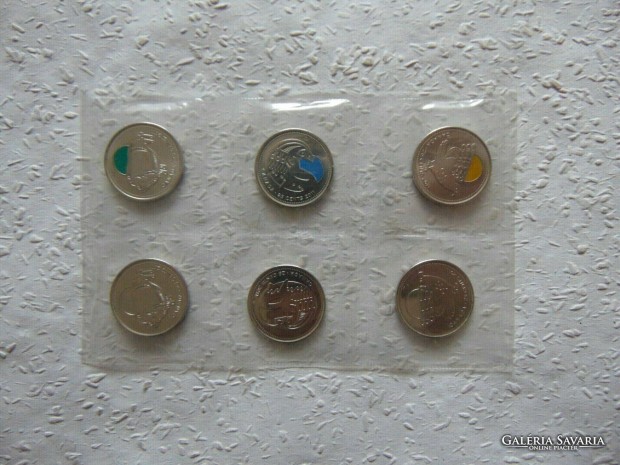 Kanada 6 darab 25 cent 2011 manyag bliszterben ! 01