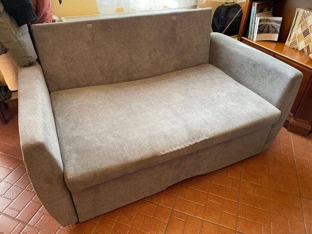 Kanapé, ágy, 2 személyes, kihúzható, ágyneműtartós