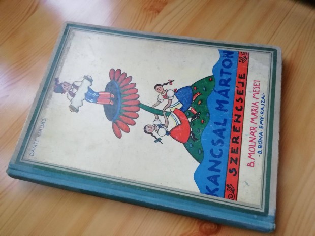 Kancsal Márton szerencséje régi mesekönyv