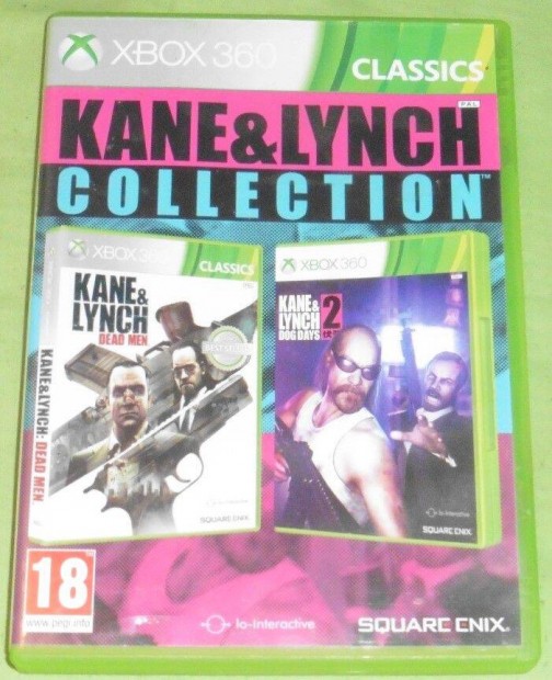 Kane And Lynch Collection (1-2.rsz) Gyri Xbox 360 Jtk Akr Flron