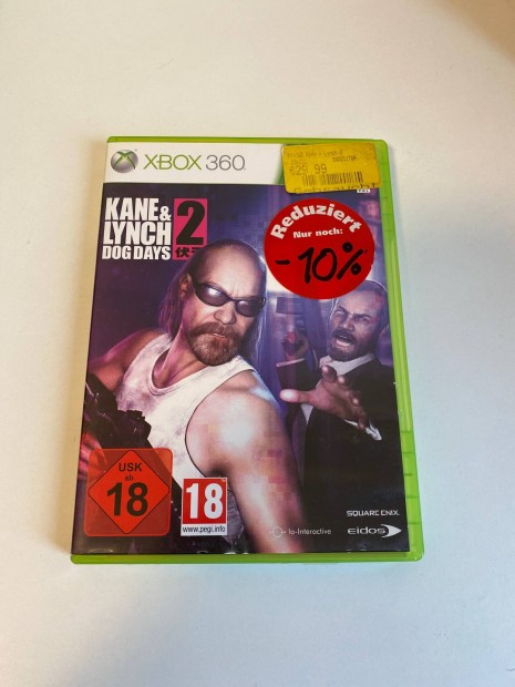 Kane & Lynch 2 Dog Days Xbox 360