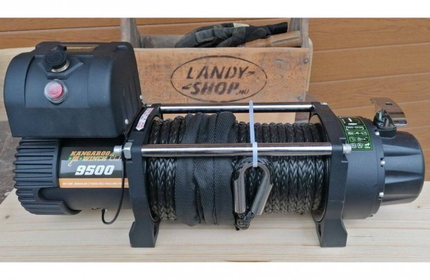 Kangaroowinch K9500SR 12V elektromos gyors csrl szintetikus ktllel