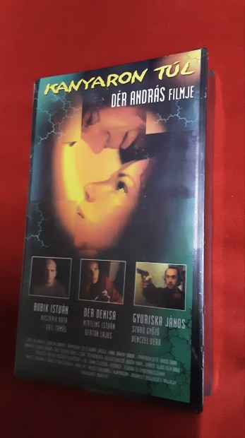 Kanyaron túl Dér András filmje bontatlan VHS kazetta