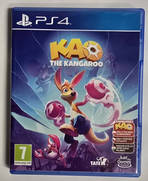 Kao the Kangaroo Ps4 hasznlt jtk Playstation 4 Ps5 