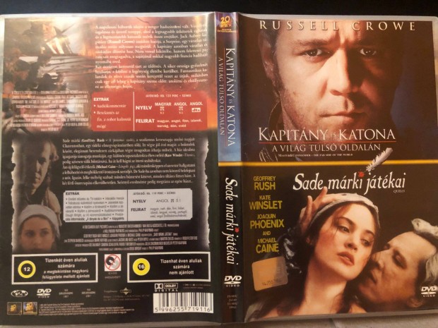 Kapitny s katona + Sade mrki jtkai DVD (twinpack, ritkasg)